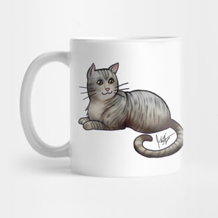 Cat - American Shorthair - Gray Tabby Mug